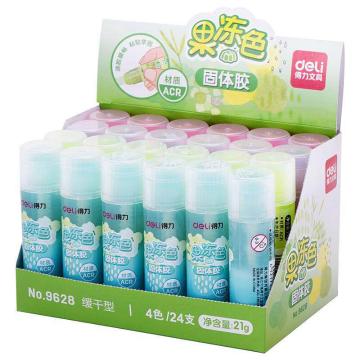 得力（deli）9628果凍膠棒（單位：盒）